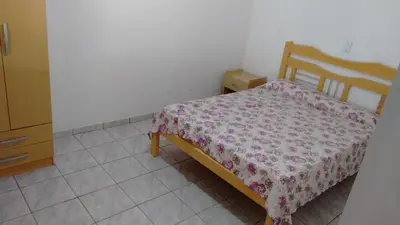 A planta de Casa térrea em Mariscal - Bombinhas - 4 a 8 pessoas