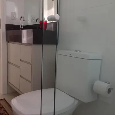 Uma casa de banho em Palmas Paradise