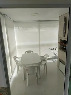 A planta de Apto em Palmas - à 80 metros do Mar