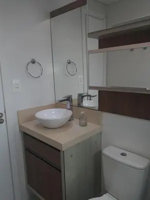 A planta de Apto em Palmas - à 80 metros do Mar