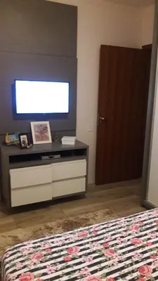 Uma televisão e/ou sistema de entretenimento em Casa de férias