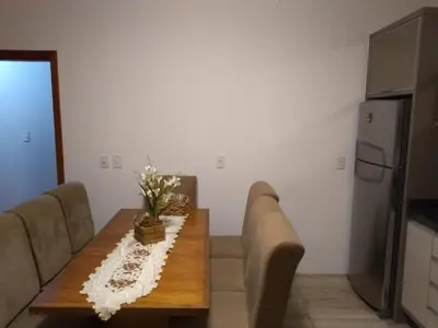 A cozinha ou kitchenette de Casa de férias