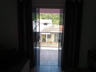 Uma varanda ou terraço em Casa de férias