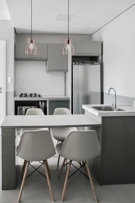 A cozinha ou kitchenette de Edifício Algarve