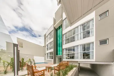 Uma varanda ou terraço em Edifício Algarve