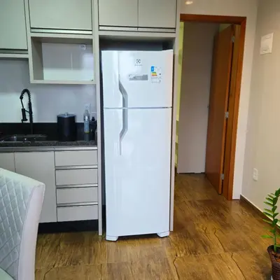 A cozinha ou kitchenette de Loft para Casal pertinho da Praia de Bombinhas Centro