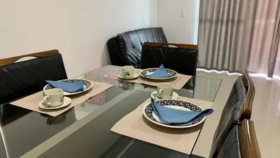 Uma área de estar em Residencial Natália