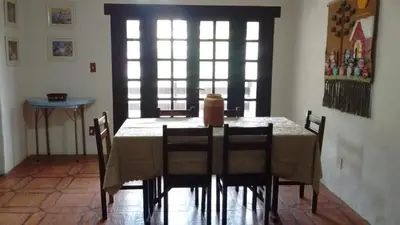 A planta de Apartamento Aconchegante