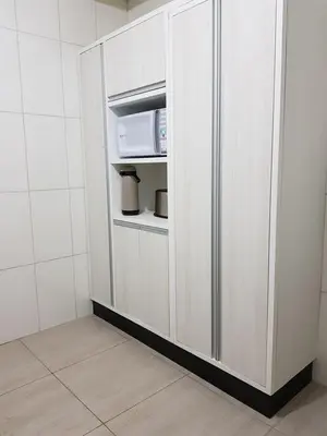 A planta de Casa 3 quartos Bombinhas lado Mar ou AP de 2 quartos