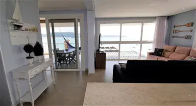 A cozinha ou kitchenette de 1080 - Apartamento com vista para o mar em Bombinhas