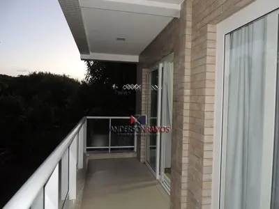 Uma varanda ou terraço em 1080 - Apartamento com vista para o mar em Bombinhas