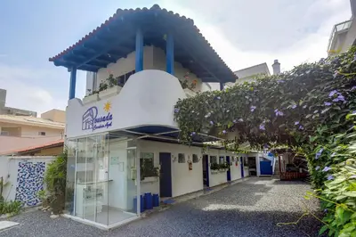 O edifício onde a estalagem está situado