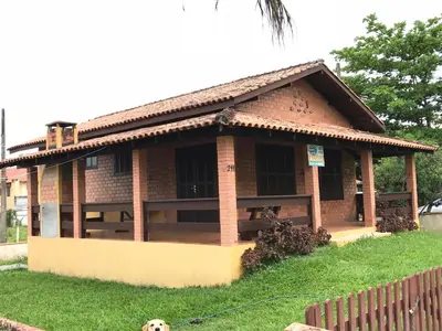 O edifício onde a casa de férias está situado