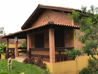 O edifício onde a casa de férias está situado