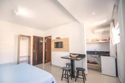 A cozinha ou kitchenette de Pousada Casa de Praia