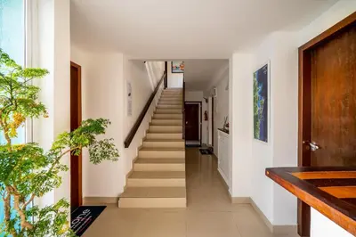 A planta de Pousada Casa de Praia