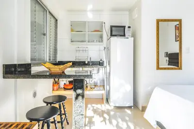 A cozinha ou kitchenette de Pousada Casa de Praia