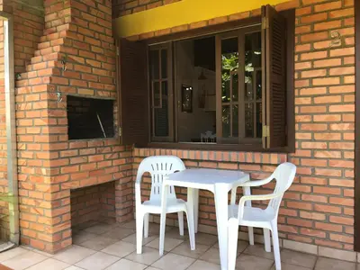 A planta de Pousada e Residencial Canto Verde...a uma quadra da melhor praia...