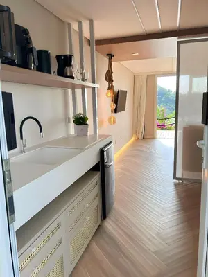 A cozinha ou kitchenette de Mar de Bougainville