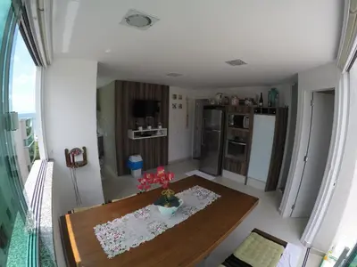 A planta de Apartamento Cobertura Duplex