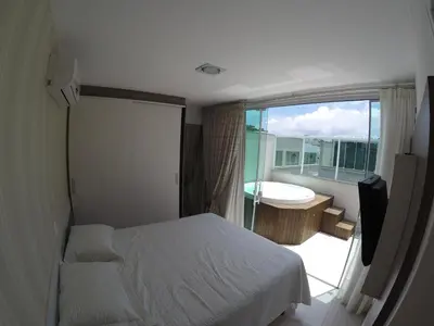 A planta de Apartamento Cobertura Duplex