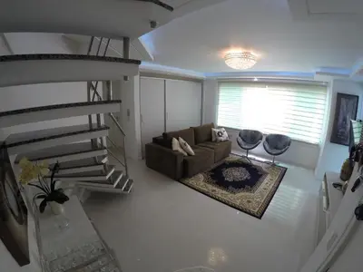 A planta de Apartamento Cobertura Duplex