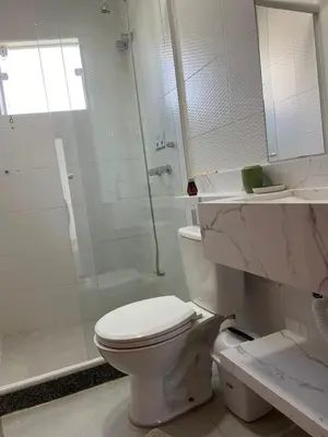 Uma casa de banho em Sobrado frente ao mar Mariscal 4 Pessoas