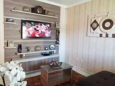 A planta de Casa alto padrão a 300 mts da praia