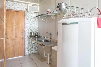 A cozinha ou kitchenette de Casa Olinda Estúdios e Suítes com Piscina e Churrasqueira qq