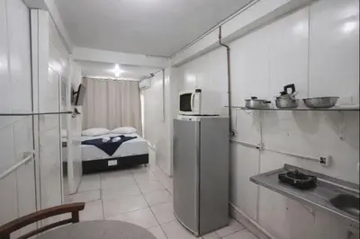 A cozinha ou kitchenette de Casa Olinda Estúdios e Suítes com Piscina e Churrasqueira qq