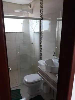 A planta de Apartamento Zimbros até 6 pessoas