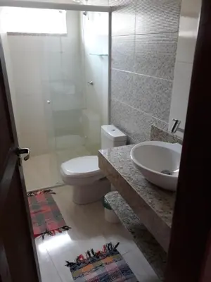 A planta de Apartamento Zimbros até 6 pessoas