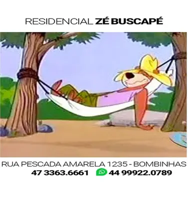 A planta de Residencial Zé Buscapé
