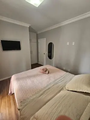 A planta de Apartamento em Meia Praia