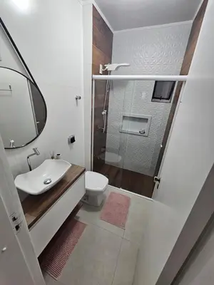 A planta de Apartamento em Meia Praia