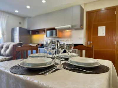 A cozinha ou kitchenette de Residencial 287 - Localização privilegiada à 5min da praia
