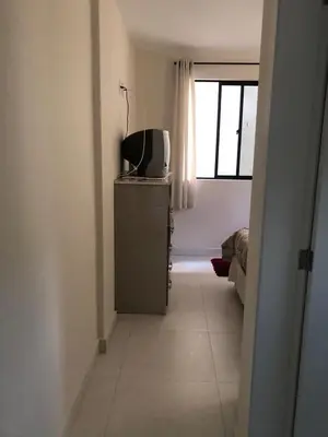 A planta de Apartamento na praia, quadra do mar, Rua novo píer