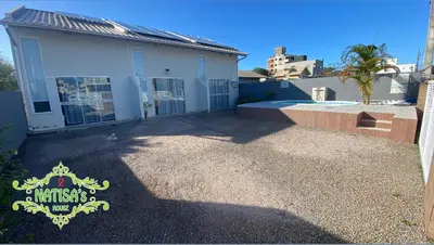 O edifício onde a casa de férias está situado