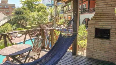 Uma varanda ou terraço em Pousada Boulevard Bombinhas