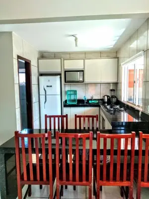 A cozinha ou kitchenette de Aluguel casa Bombinhas