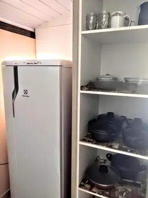 A cozinha ou kitchenette de Aluguel casa Bombinhas