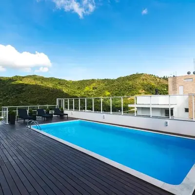 Apto 2 dorm c/ piscina - Praia de Palmas