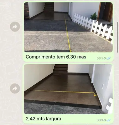 A planta de CASA NO CENTRO