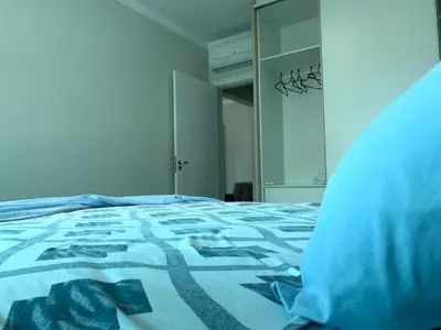 Uma cama ou camas num quarto em CASA NO CENTRO