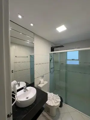 Uma casa de banho em Pousada Brisa do Mar