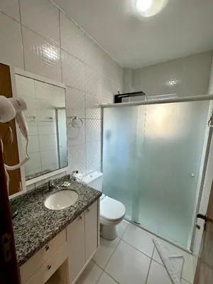 Uma casa de banho em Pousada Brisa do Mar