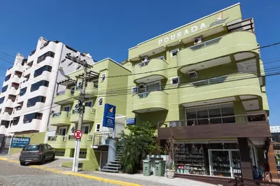 O edifício onde a estalagem está situado
