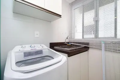 A planta de Aluguel Apartamento 2 quartos 1 suíte | Bombas/SC