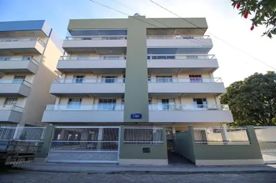 O edifício onde o apartamento está situado