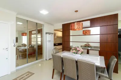 A cozinha ou kitchenette de Aluguel Apartamento 2 quartos 1 suíte | Bombas/SC